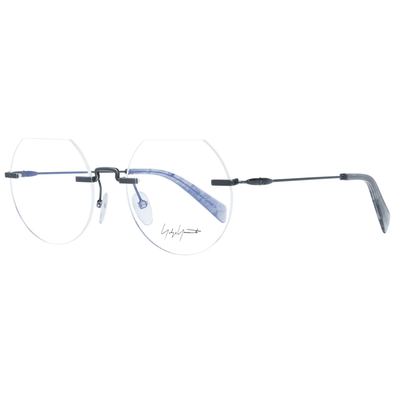 Yohji Yamamoto Gray Metal Glasses (Frames) - Zeiniez