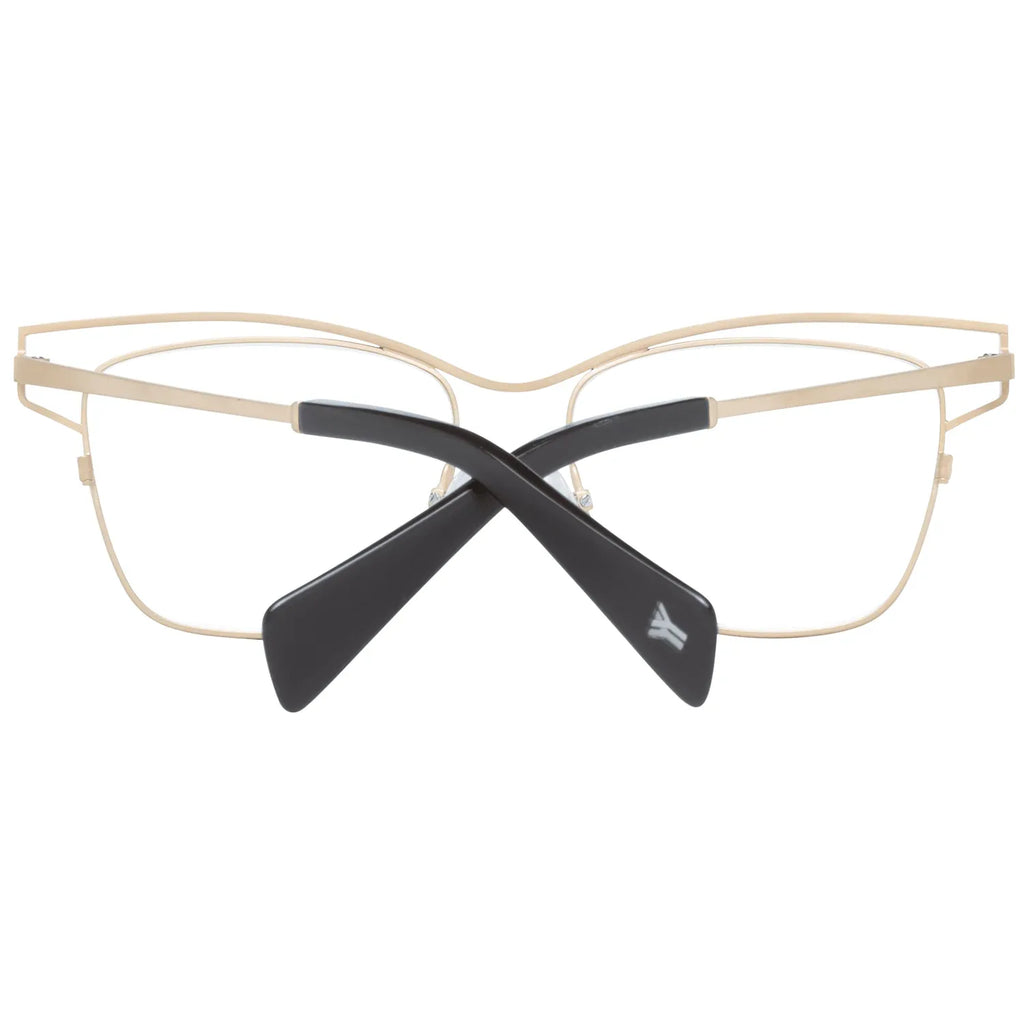 Yohji Yamamoto Gold Titanium Glasses (Frames) - Zeiniez