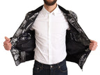 Dolce & Gabbana Black Silver Puppi Motive Bomber Jacket - Zeiniez