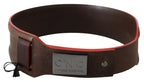 Costume National Dark Brown Genuine Leather Belt - Zeiniez