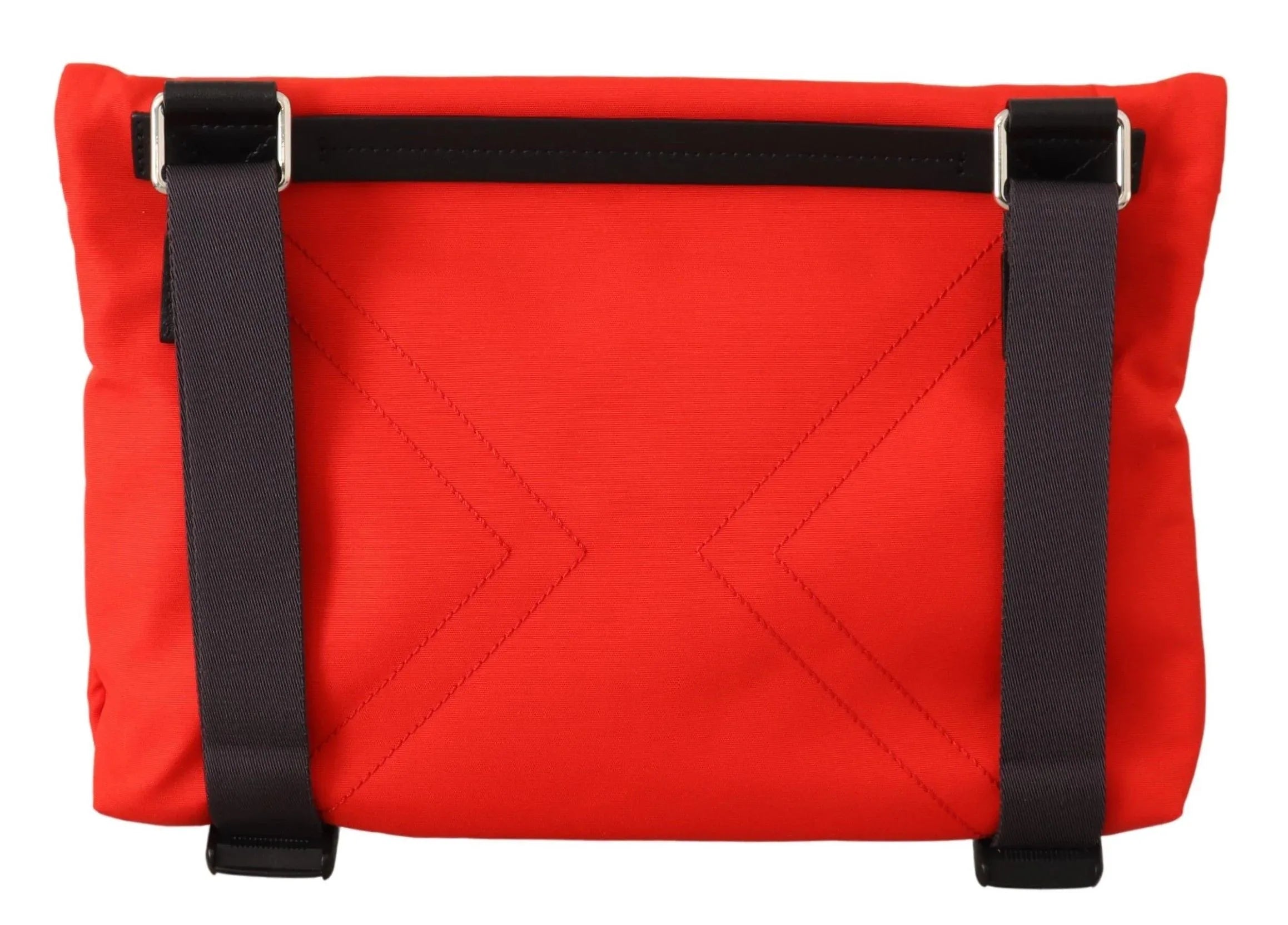Givenchy Red Polyamide Downtown Flat Crossbody Bag - Zeiniez