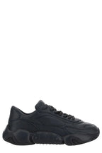 Valentino Black Calf Leather Garavani Sneakers - Zeiniez