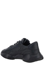 Valentino Black Calf Leather Garavani Sneakers - Zeiniez