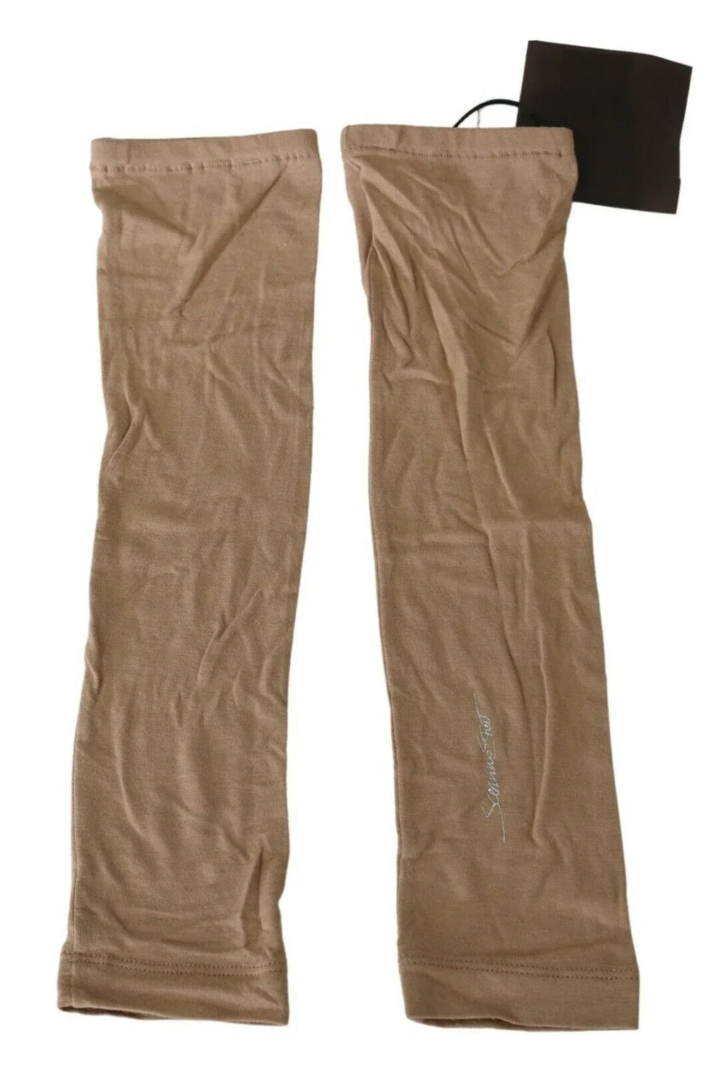 Scervino Street BeigeViscose Women SleevesArm Warmer - Zeiniez