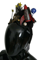 Dolce & Gabbana Rocket Crystal Stars Tiara Diadem Headband - Zeiniez