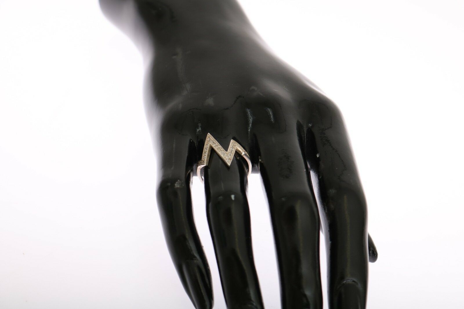 Nialaya Silver Authentic Womens Clear Ring - Zeiniez