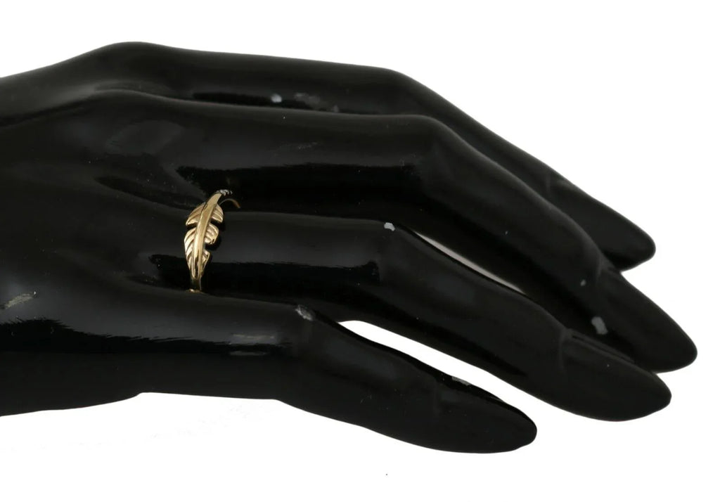 Nialaya Gold Feather Clear CZ 925 Silver Women - Zeiniez