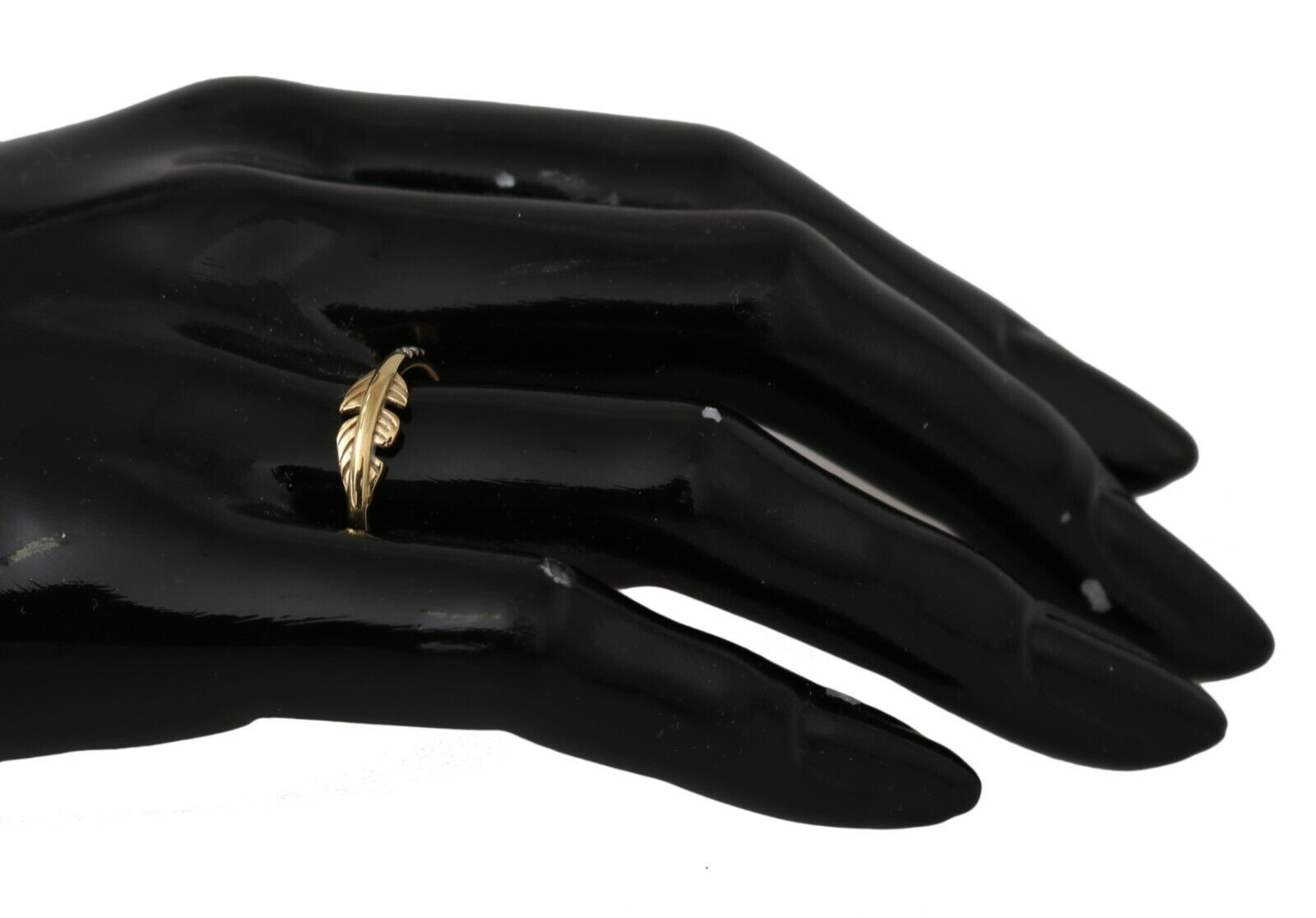 Nialaya Gold Feather Clear CZ 925 Silver Women - Zeiniez