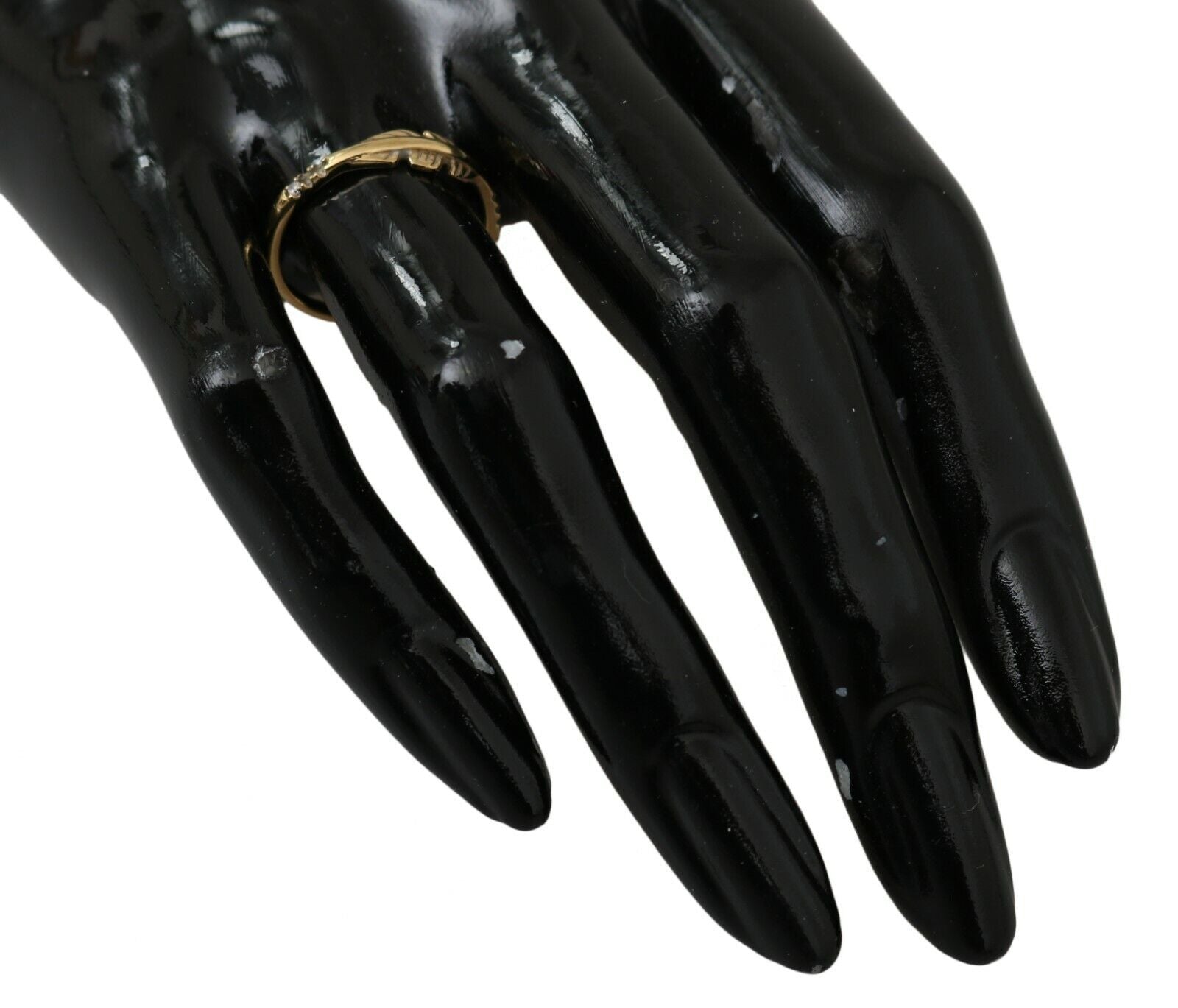 Nialaya Gold Feather Clear CZ 925 Silver Women - Zeiniez