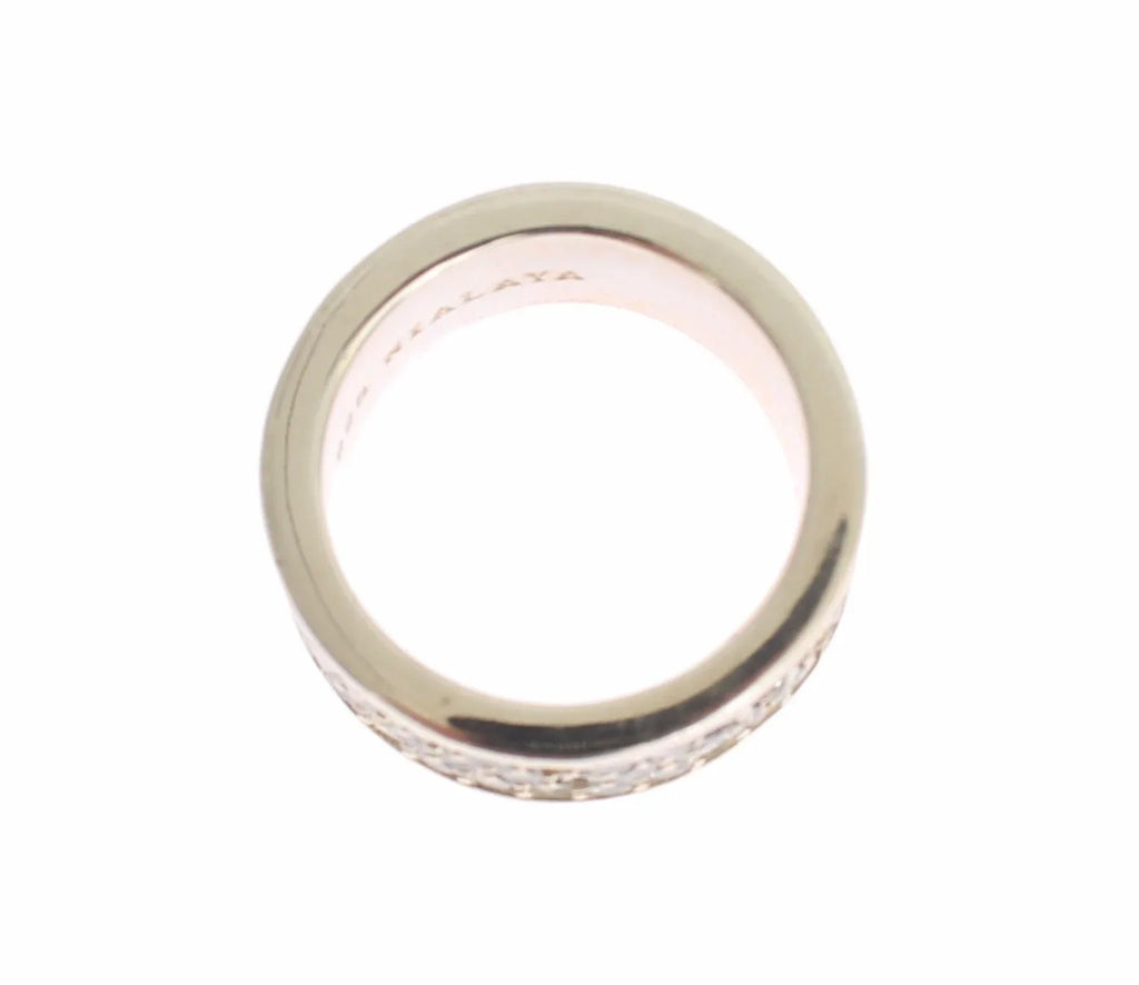 Nialaya Silver Womens CZ 925 Sterling Ring - Zeiniez