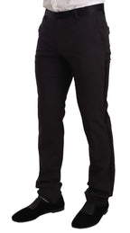 Dolce & Gabbana Blue Velvet Cotton Slim Fit Smoking Suit - Zeiniez