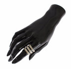 Nialaya Authentic Womens Clear CZ 925 Sterling Silver Ring - Zeiniez