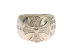 Nialaya Silver Cross Womens 925 Sterling Ring - Zeiniez