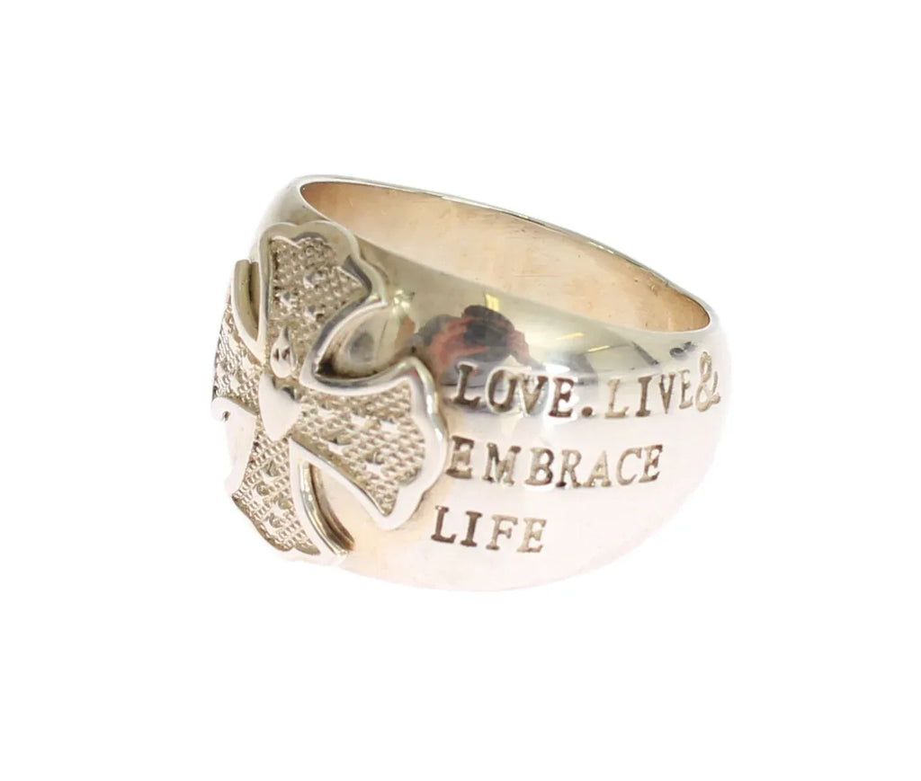 Nialaya Silver Cross Womens 925 Sterling Ring - Zeiniez