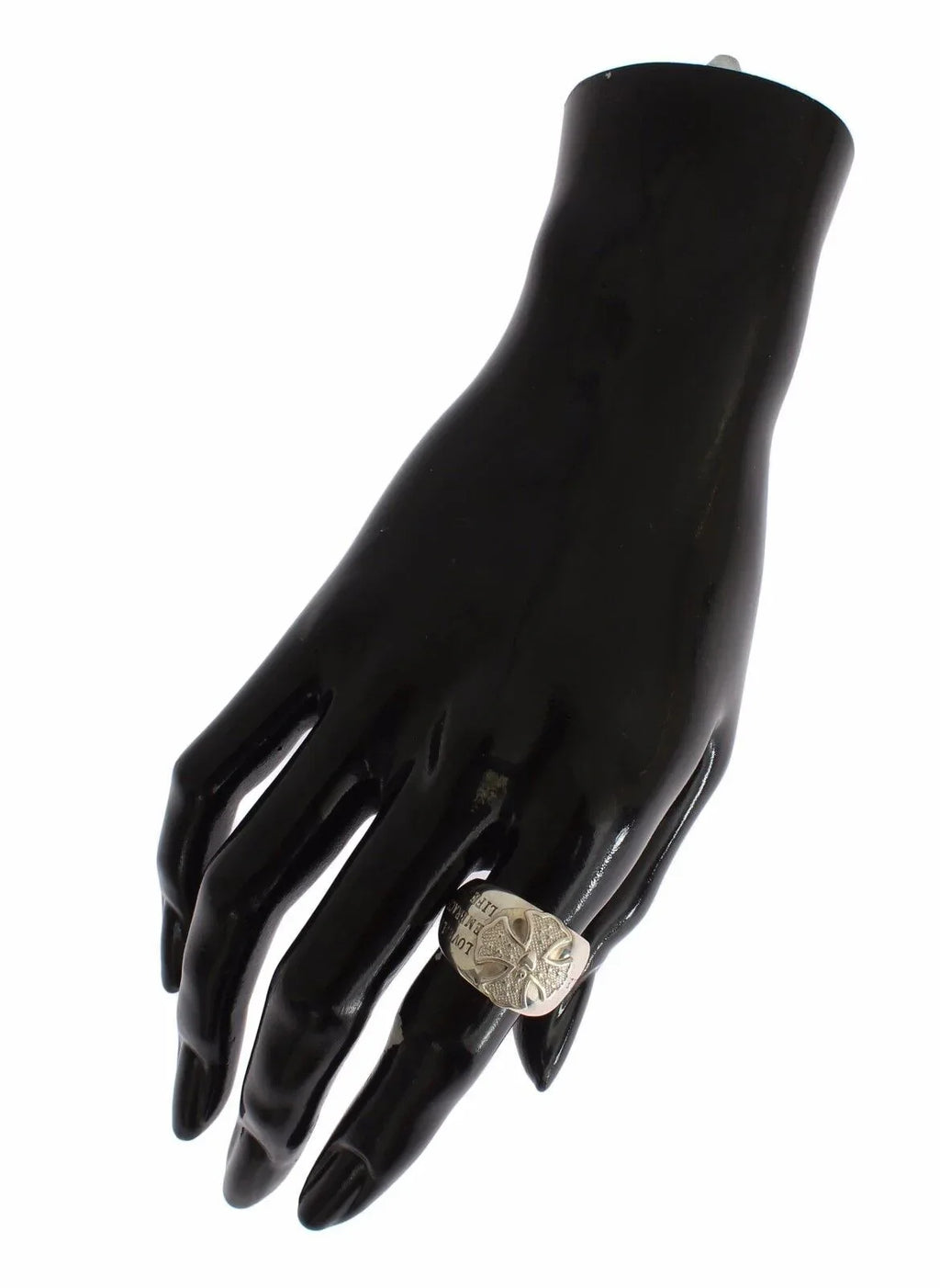 Nialaya Silver Cross Womens 925 Sterling Ring - Zeiniez