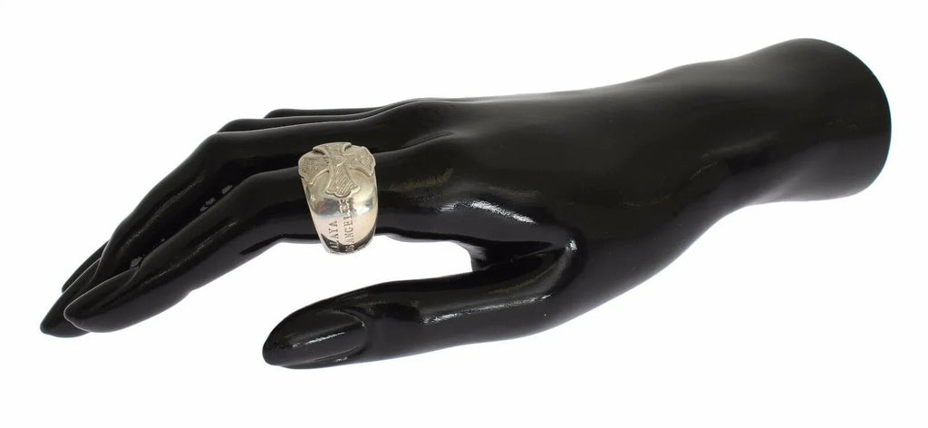 Nialaya Silver Cross Womens 925 Sterling Ring - Zeiniez