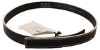 Costume National Black White Leather Fashion Waist Belt - Zeiniez