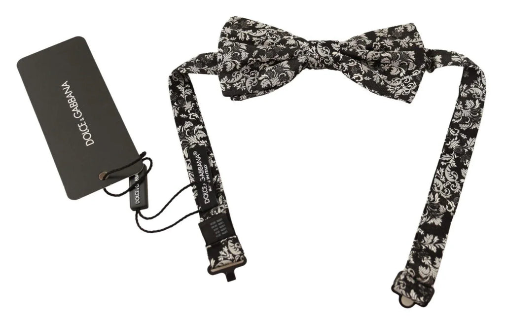 Dolce & Gabbana Multicolor Floral Adjustable Neck Papillon Bow Tie (Copy) - Zeiniez