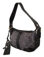 WAYFARER Gray Printed Handbag Shoulder Purse Fabric Bag - Zeiniez