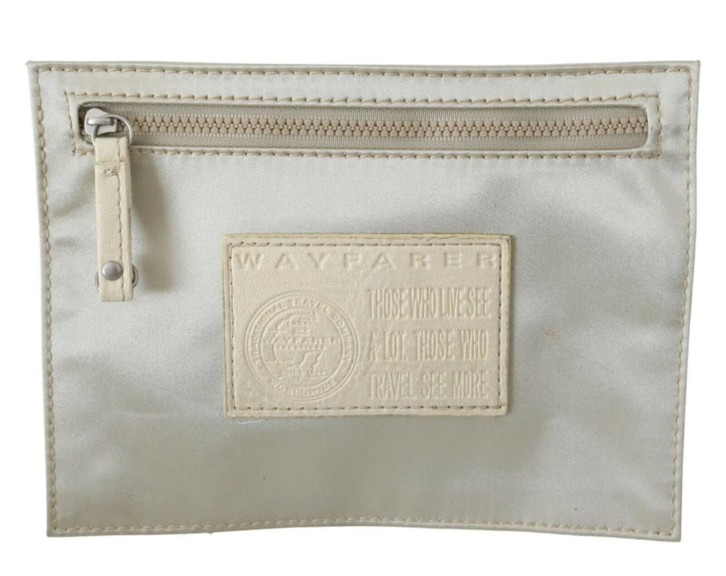 WAYFARER White Zippered Coin Holder Wallet - Zeiniez