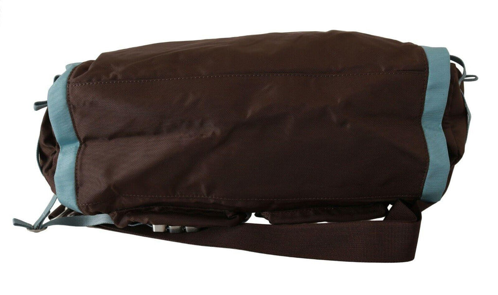 WAYFARER Brown Handbag Duffel Travel Purse - Zeiniez