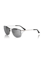 Frankie Morello Silver Metallic Fibre Men Sunglass - Zeiniez