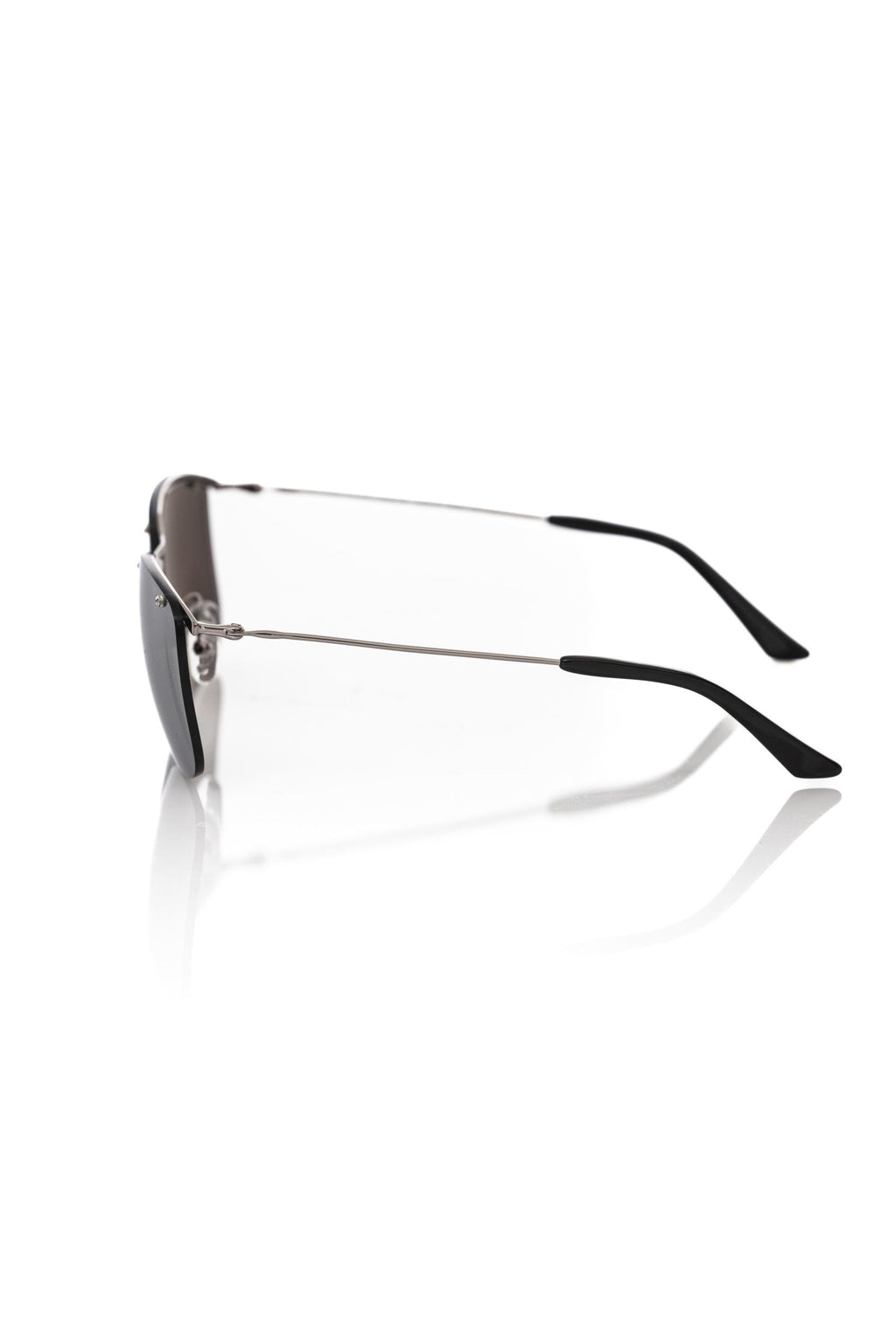 Frankie Morello Silver Metallic Fibre Men Sunglass - Zeiniez