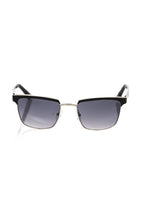 Frankie Morello Black Metallic Fibre Men Sunglasses - Zeiniez