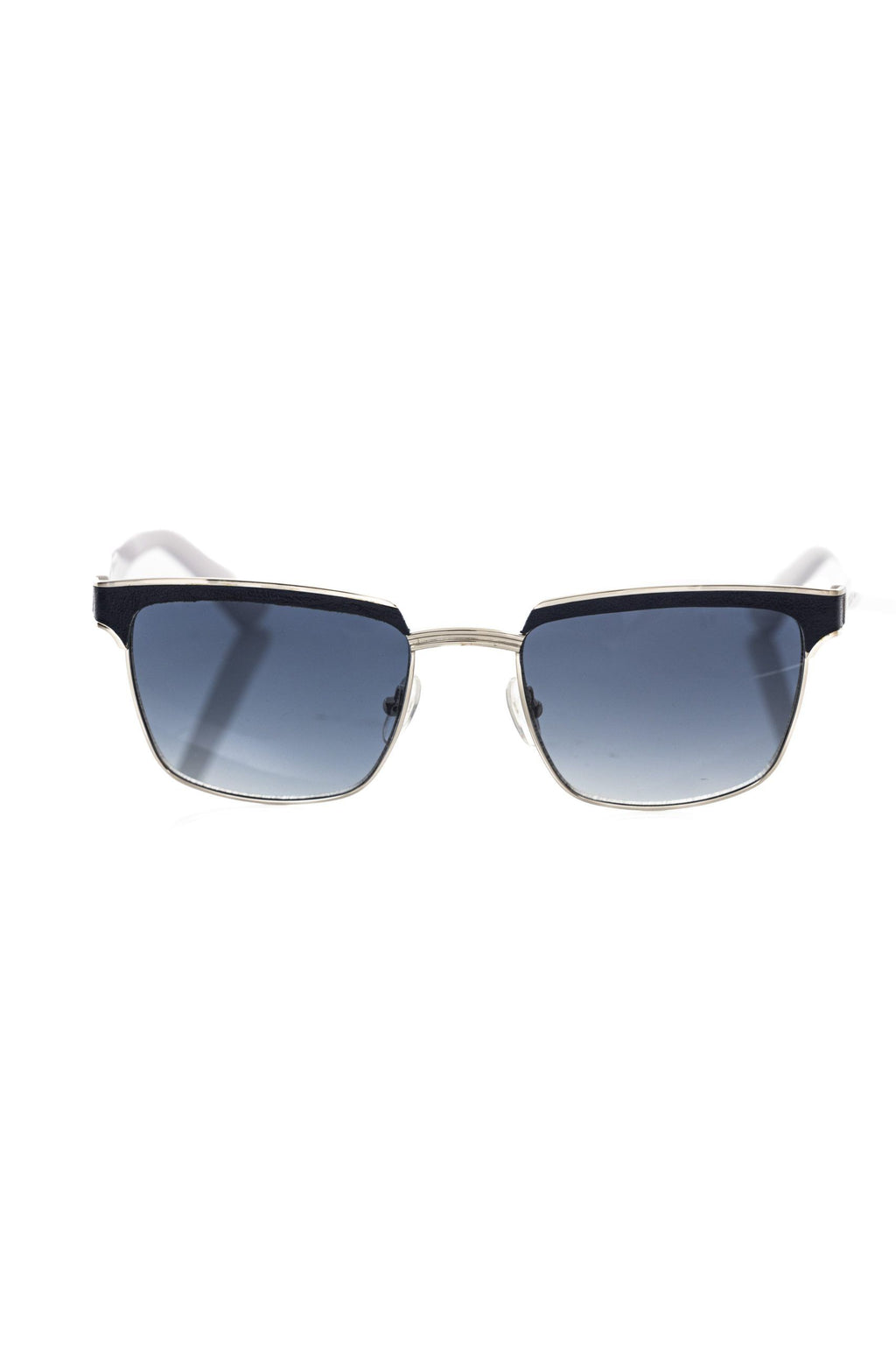 Frankie Morello Black Metallic Fiber Men Sunglass - Zeiniez