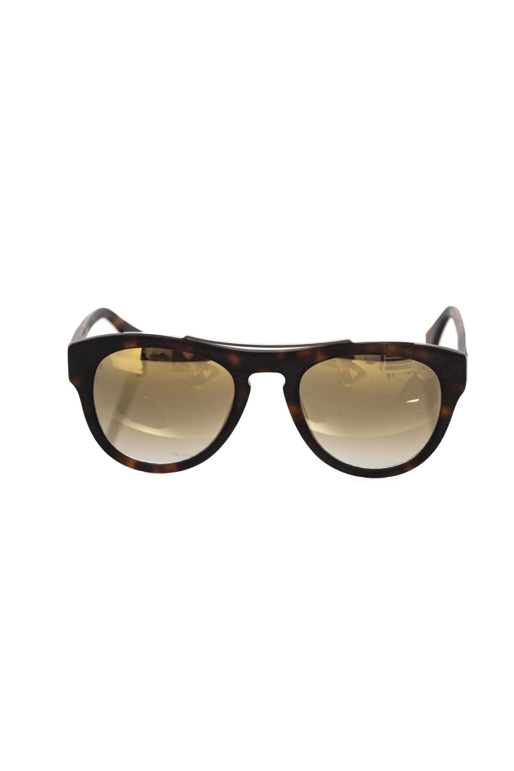 Frankie Morello Brown Acetate Mens Sunglasses - Zeiniez