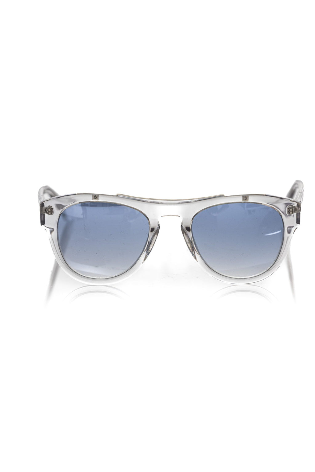 Frankie Morello White Acetate Men Sunglass - Zeiniez