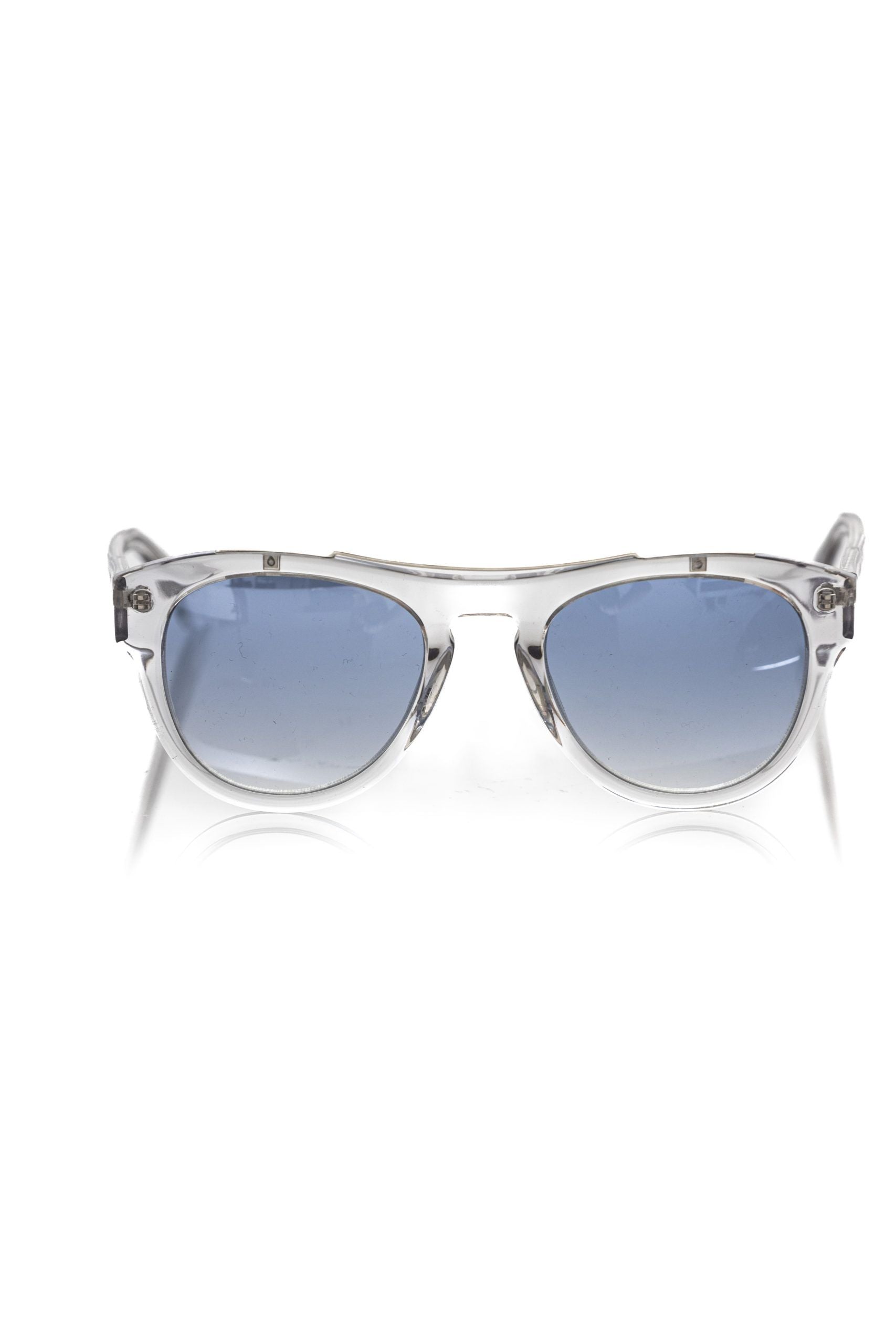 Frankie Morello White Acetate Men Sunglass - Zeiniez