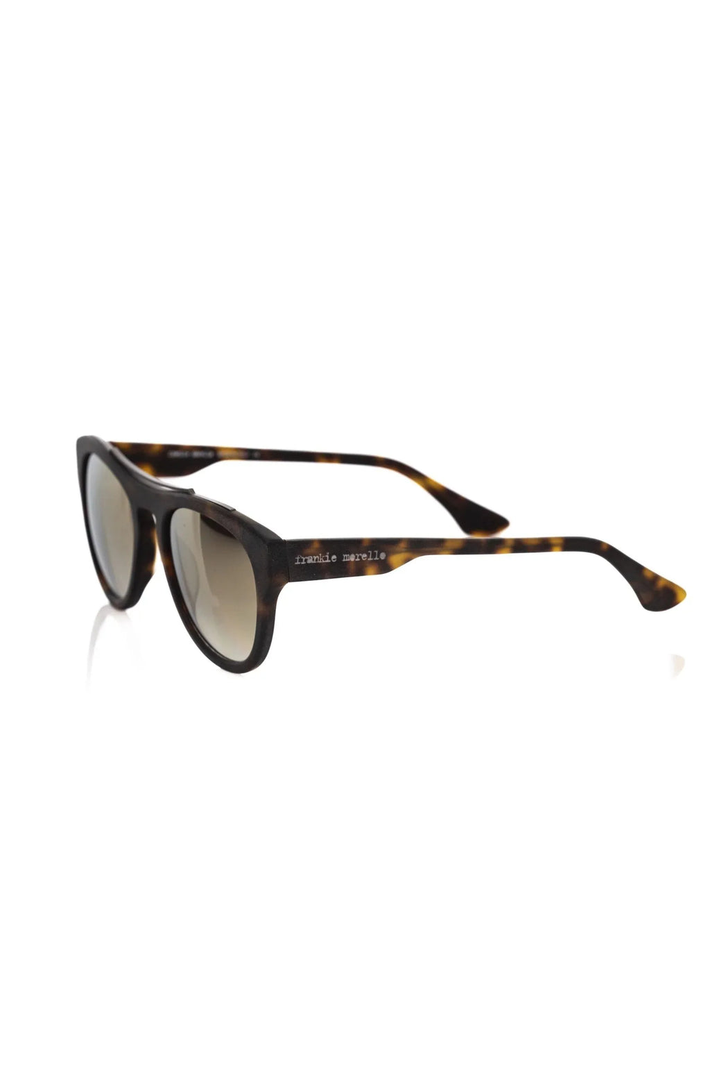 Frankie Morello Brown Acetate Mens Sunglasses - Zeiniez
