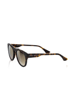 Frankie Morello Brown Acetate Mens Sunglasses - Zeiniez