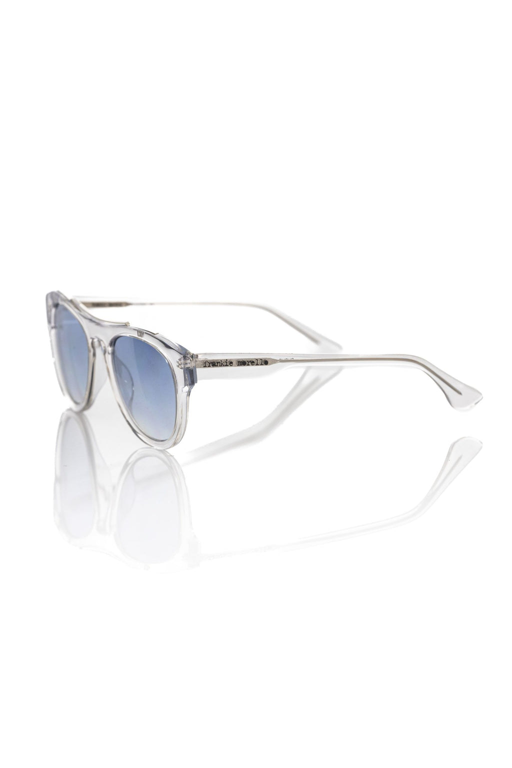 Frankie Morello White Acetate Men Sunglass - Zeiniez