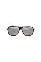 Frankie Morello Black Metallic Fiber Men Sunglass - Zeiniez