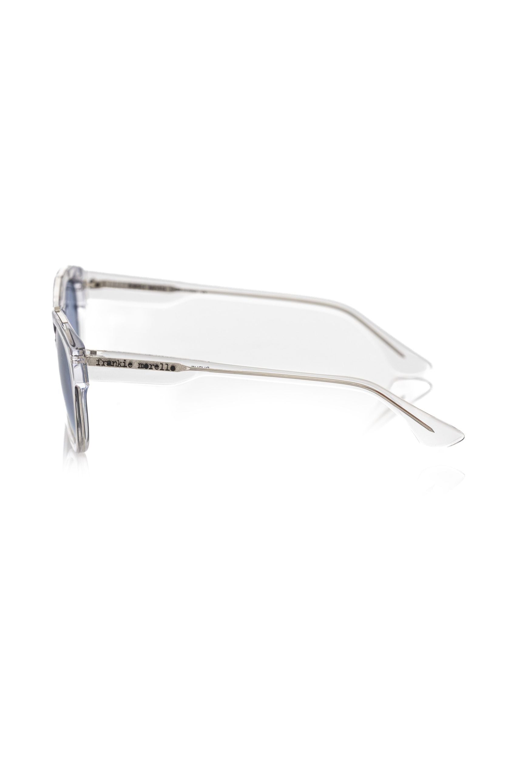 Frankie Morello White Acetate Men Sunglass - Zeiniez