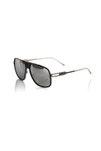 Frankie Morello Black Metallic Fiber Men Sunglass - Zeiniez