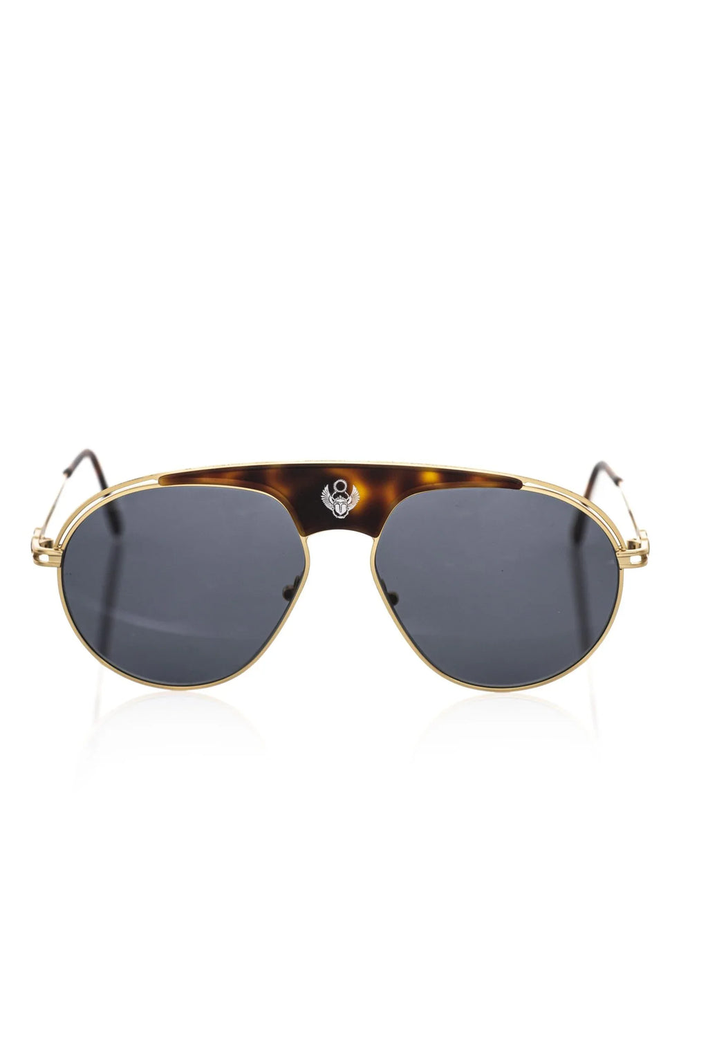 Frankie Morello Brown Metallic Fibre Men Sunglass - Zeiniez
