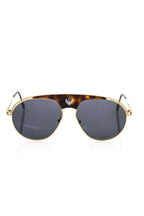 Frankie Morello Brown Metallic Fibre Men Sunglass - Zeiniez