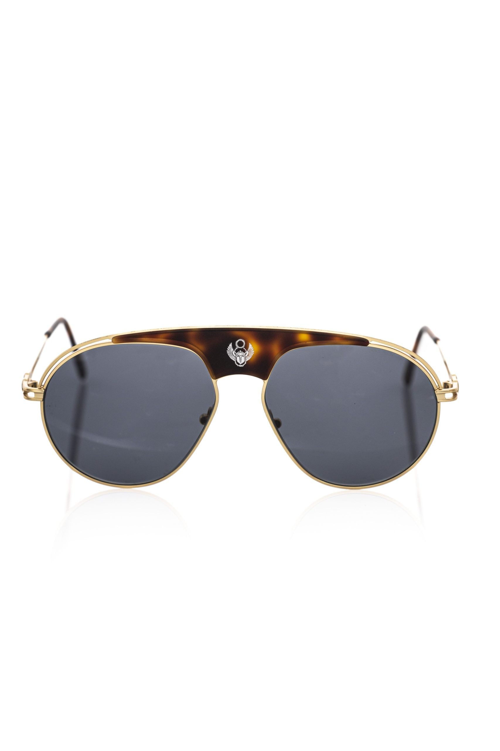 Frankie Morello Brown Metallic Fibre Men Sunglass - Zeiniez