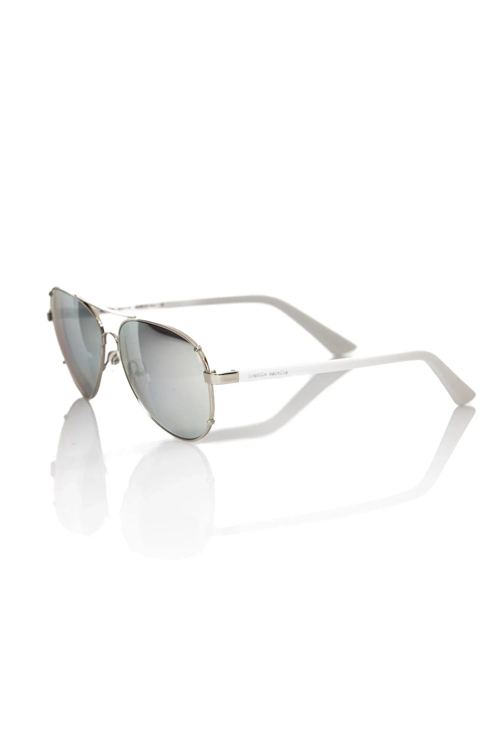 Frankie Morello Silver Metallic Fiber Men's Sunglass - Zeiniez
