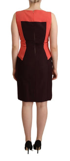 CO|TE Multicolor Polyester Sleeveless Sheath Knee Length Dress - Zeiniez