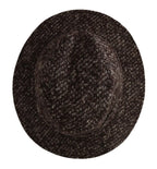 Dolce & Gabbana Gray Melange Blended Textured Tweed Hat - Zeiniez