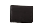 Dolce & Gabbana Black Leather Trifold Purse Belt Multi Kit Wallet - Zeiniez