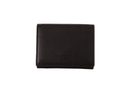 Dolce & Gabbana Black Leather Trifold Purse Belt Strap Multi Kit Wallet - Zeiniez