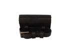 Dolce & Gabbana Black Leather Trifold Purse Belt Strap Multi Kit Wallet - Zeiniez