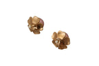 Dolce & Gabbana Gold Tone Maxi Faux Pearl Floral Clip-on Jewelry Earrings - Zeiniez