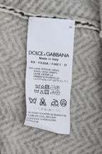 Dolce & Gabbana Black White Wool Top Cardigan Sweater - Zeiniez