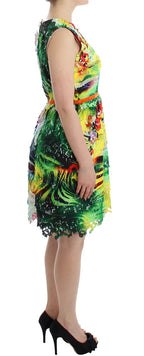 Lanre Da Silva Ajayi Multicolor Organza Sheath Dress - Zeiniez